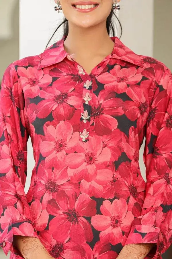 Pink_Floral_Musline_Co-Ord_Set_For_Women