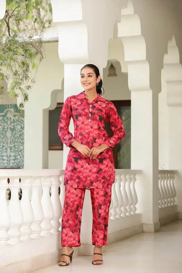 Pink_Premium_Cotton_Co-Ord_Set_For_Women