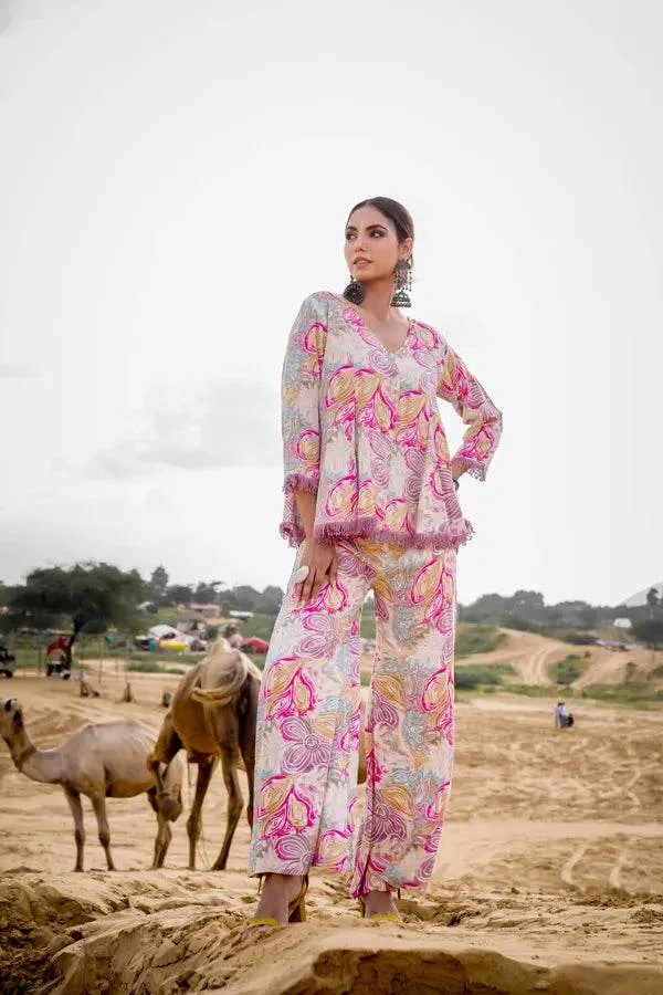 Pink_And_Multicolor_Premium_Cotton_Co-Ord_Set_For_Women