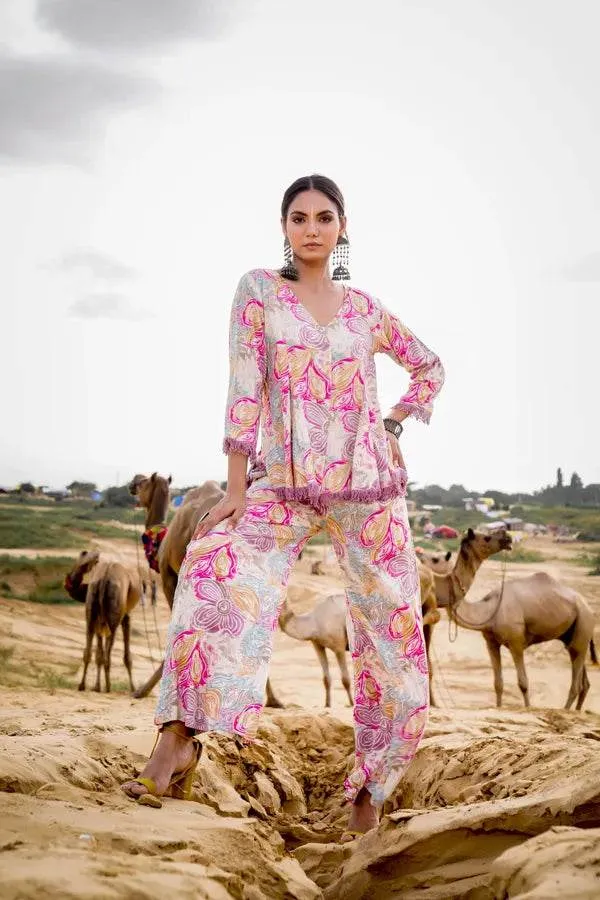 Pink_And_Multicolor_Premium_Cotton_Co-Ord_Set_For_Women