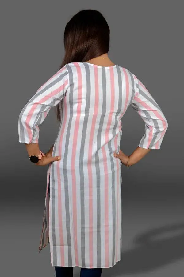 Pink_Premium_Rayon_Kurti_For_Women