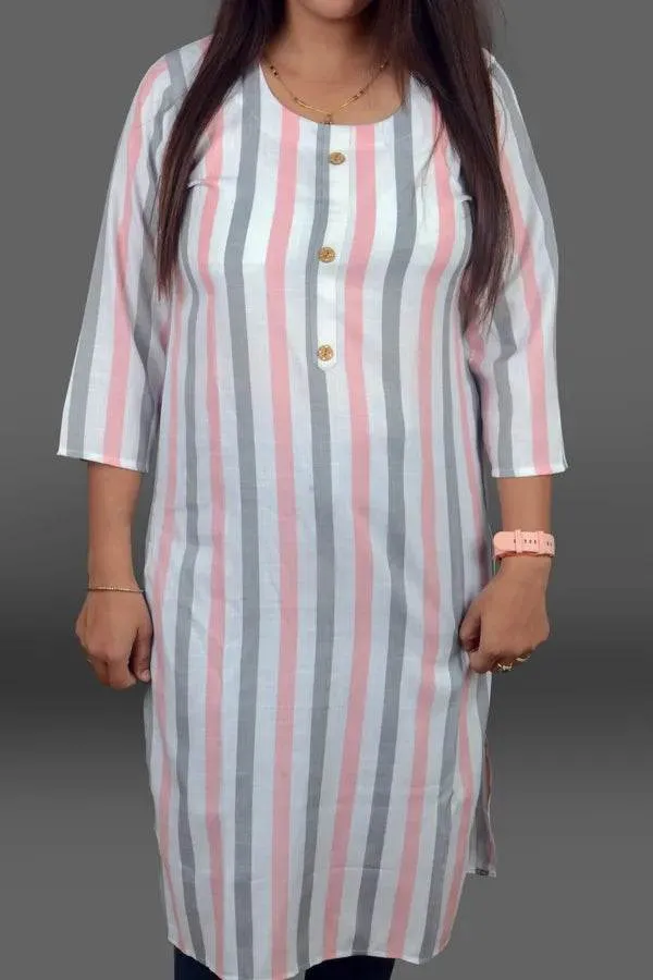 Pink_Premium_Rayon_Kurti_For_Women