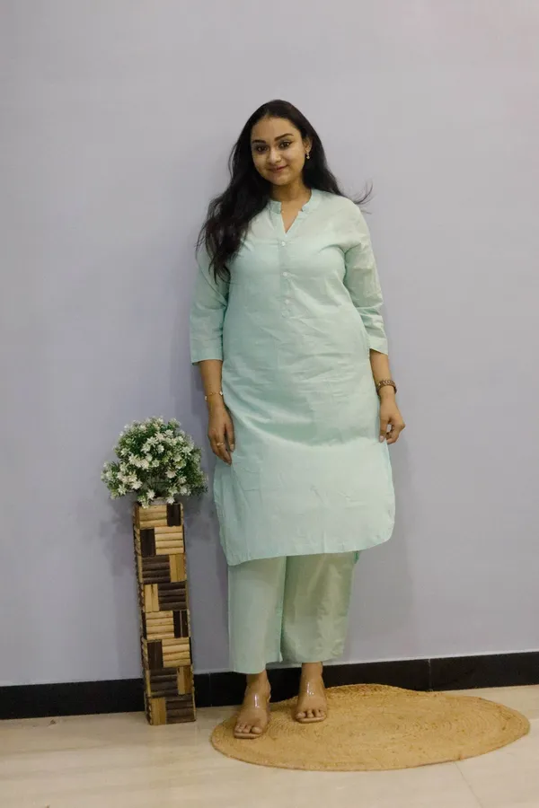 Pista_Green_Premium_Cotton_Co-Ord_Set_For_Women