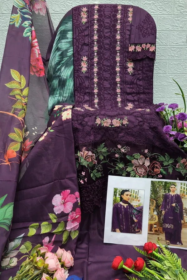 Plum_And_Purple_Premium_Polyester_Unstitched_Suit_With_Dupatta_For_Women