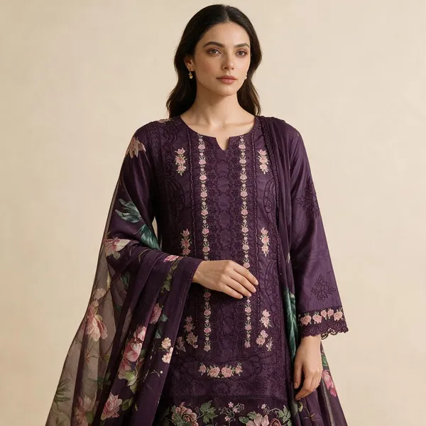 Plum_And_Purple_Premium_Polyester_Unstitched_Suit_With_Dupatta_For_Women