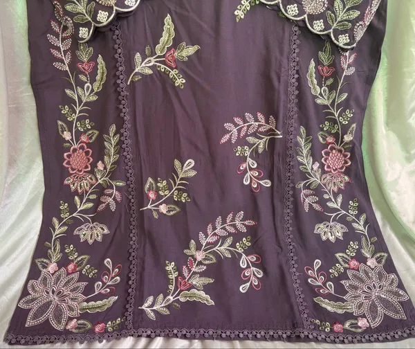 Purple_Premium_Cotton_Kurti_With_Pant_And_Dupatta_Set_For_Women