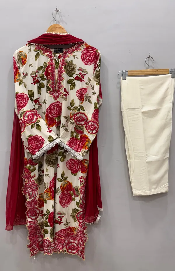 Rose_And_Ivory_Premium_Rayon_Kurti_With_Pant_And_Dupatta_Set_For_Women
