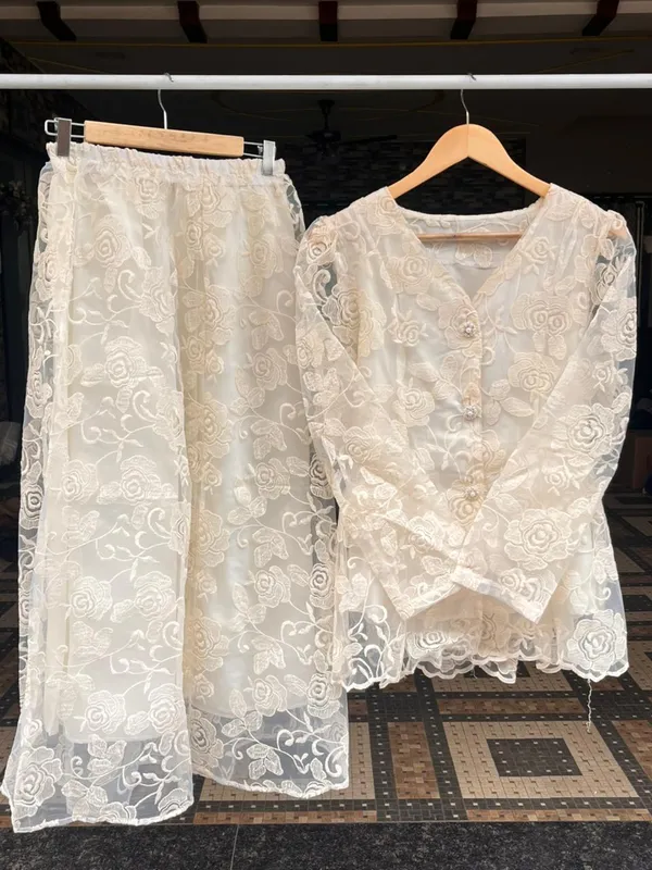 White_Rose_Net_Frock_Skirt_Set