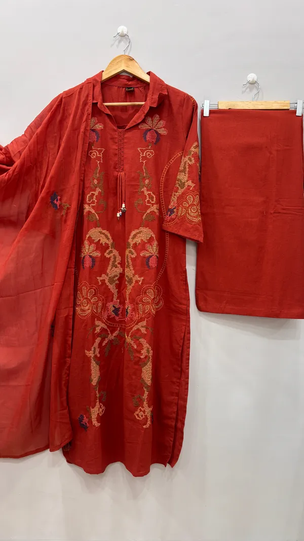 Rust_Blossom_Designer_Suit_Set
