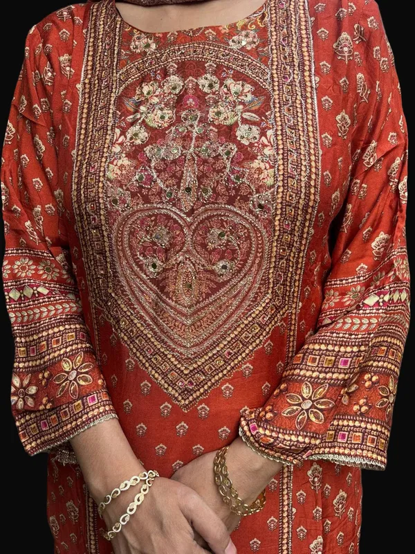Rust_Orange_Premium_Muslin_Suit_Set_for_Women