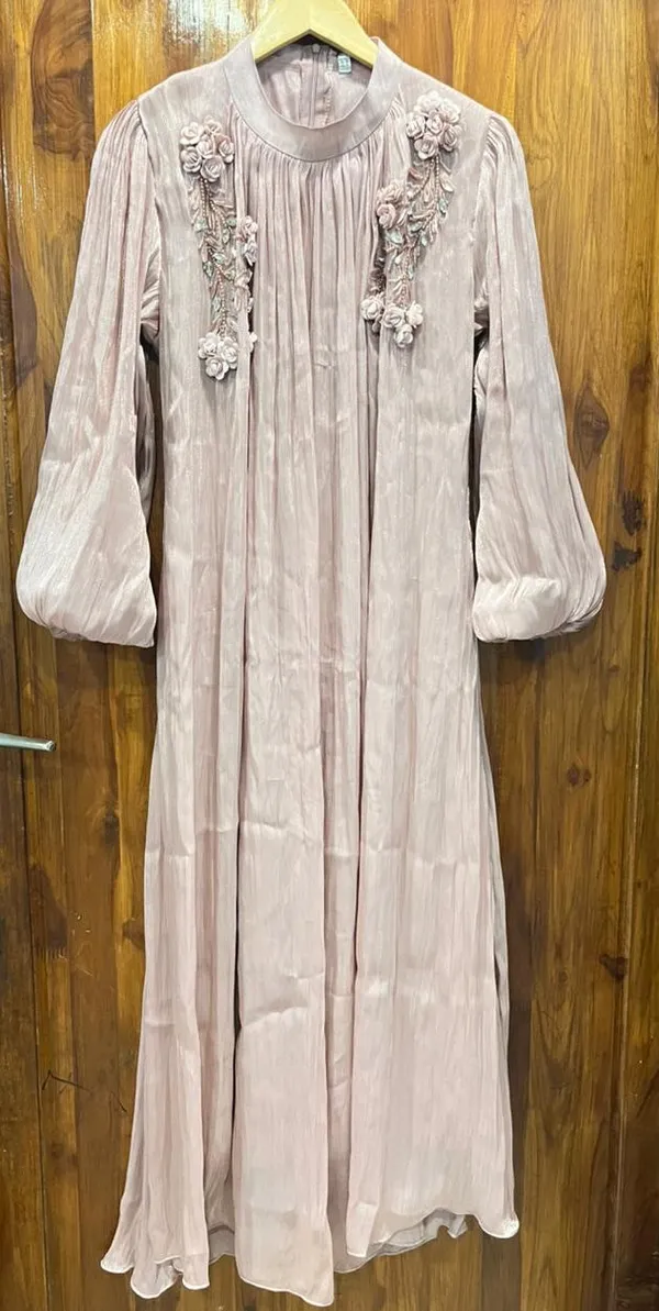 Blush_Pink_Premium_Georgette_Tunic_For_Women