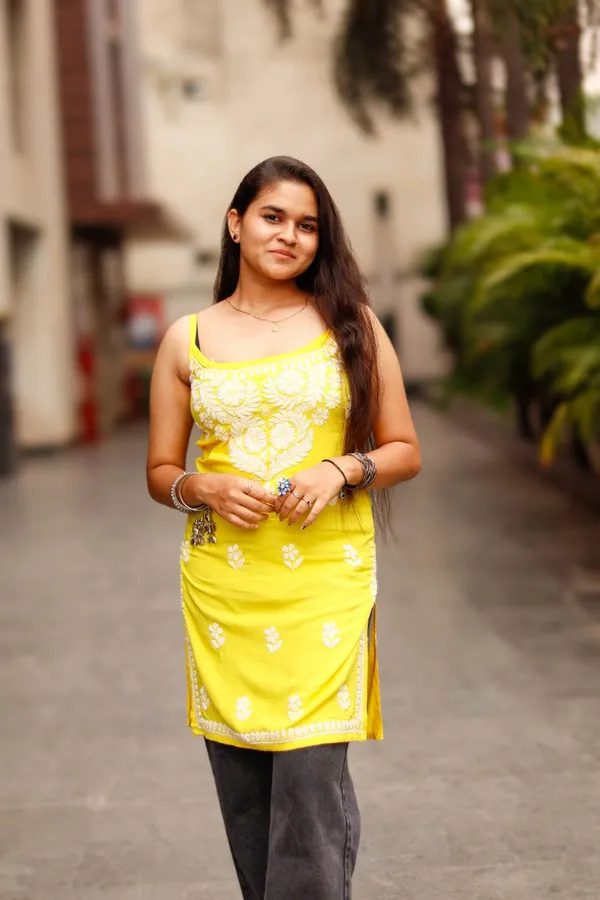 Yellow_Premium_Rayon_Top_For_Women