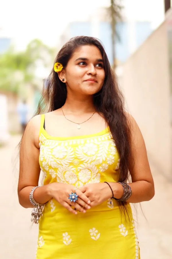 Yellow_Premium_Rayon_Top_For_Women