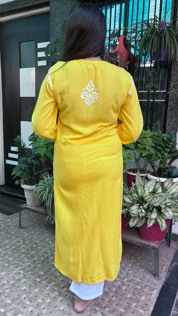 Zehra_Sunshine_Yellow_Chikankari_Kurti