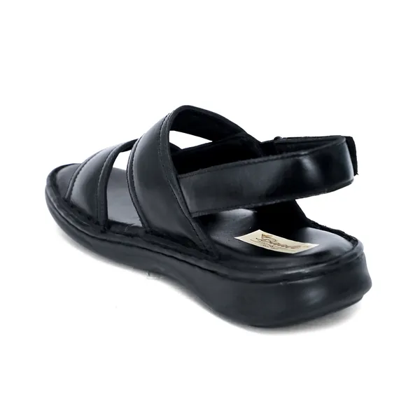 Black_Softie_Leather_Adjustable_Back_Strap_Orthopedic_Sandals_For_Men