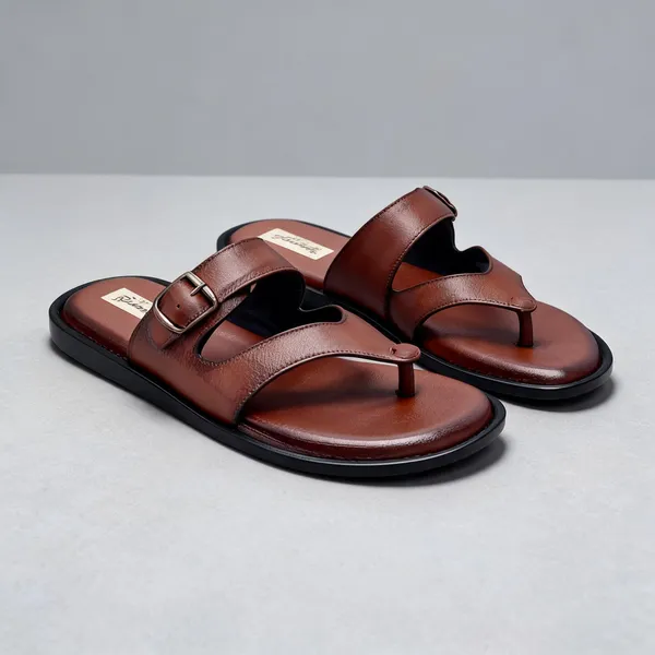 Brown_Softie_Leather_Strappy_Open_Toe_Sandals_For_Men