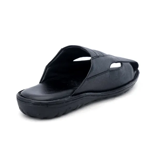 Black_Softie_Leather_Slip_On_Orthopedic_Sandals_For_Men