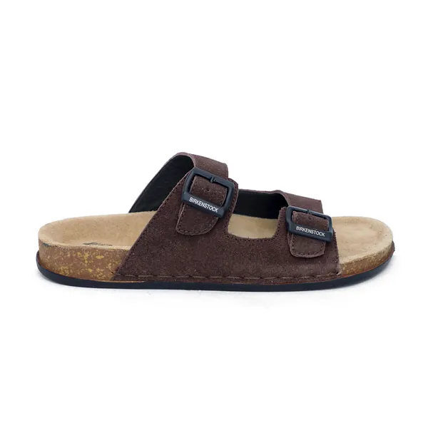 Brown_Suede_Leather_Cork_Footbed_Two_Strap_Buckle_Sandals_For_Men