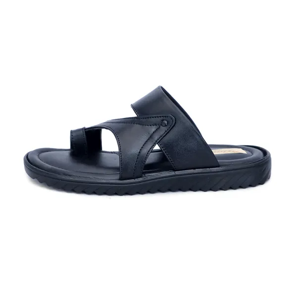 Black_Softie_Leather_Open_Toe_Strap_Sandals_For_Men