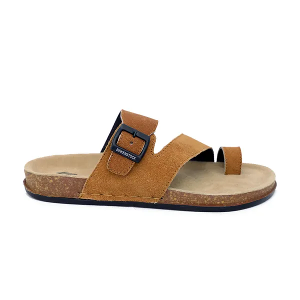 Brown_Suede_Leather_Multi_Strap_Cork_Footbed_Sandals_For_Men