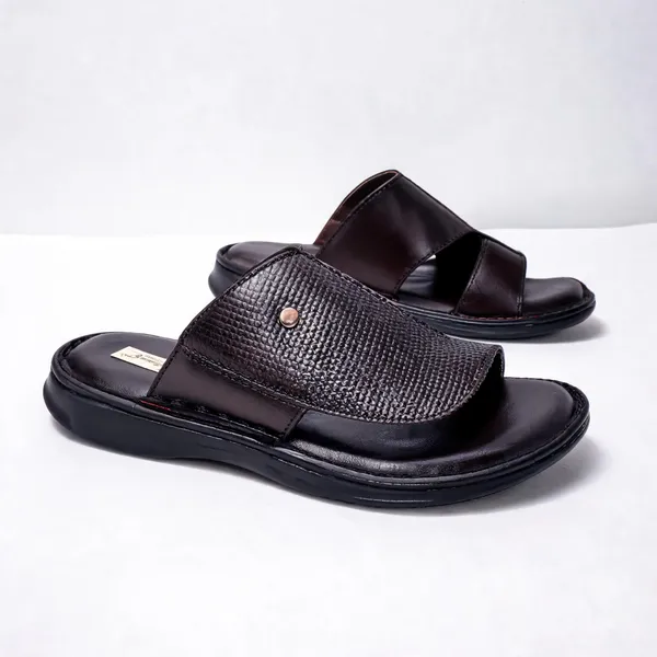 Black_Softie_Leather_Slip_On_Orthopedic_Sandals_For_Men