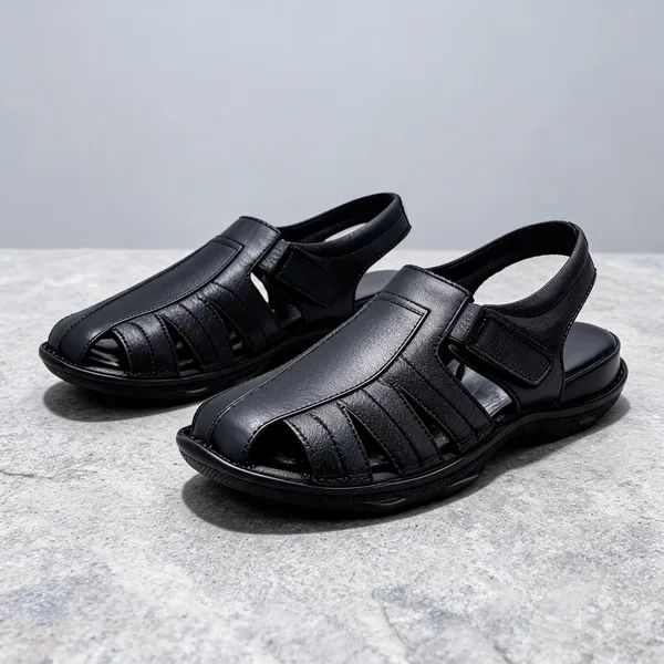 Black_Ortho_Sandals_for_Men