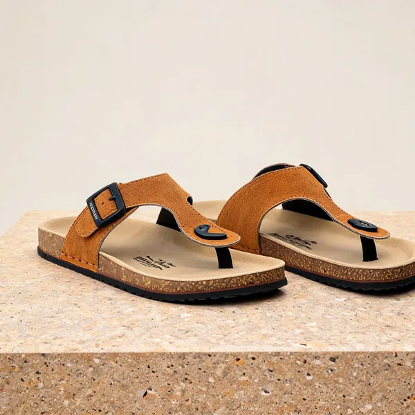 Brown_Suede_Leather_Cork_Footbed_Toe_Post_Sandals_For_Men