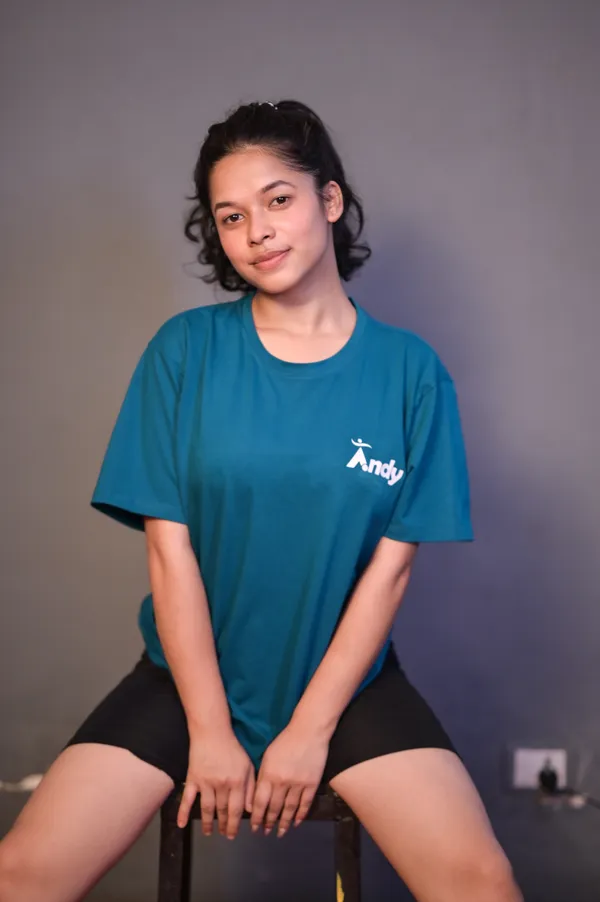 Teal_Loose_Fit_T-Shirt_for_Women