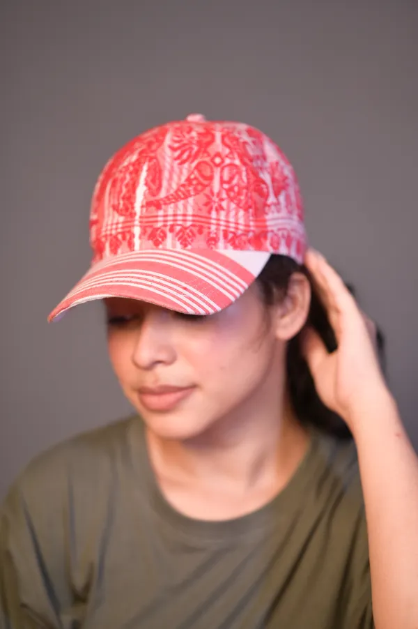 Red_Printed_Baseball_Cap_for_Women