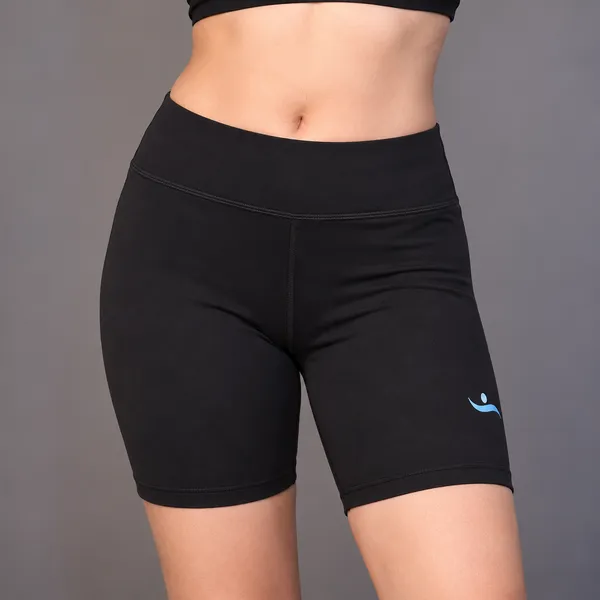 Black_Bamboo_Activewear_Sports_Short_For_Women