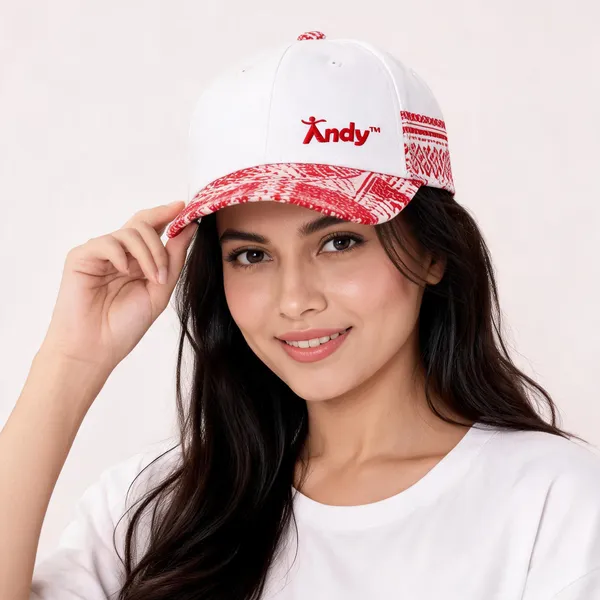 Red_And_White_Cotton_Gamosa_Cap_For_Unisex