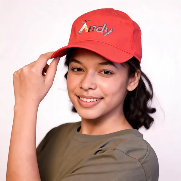 Red_Cotton_Baseball_Cap_For_Unisex
