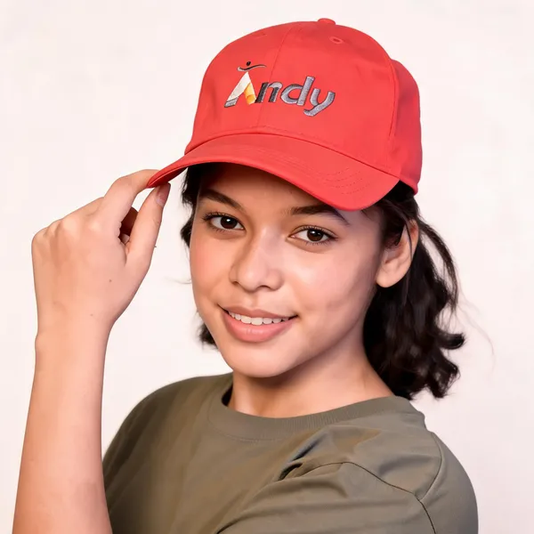Red_Cotton_Baseball_Cap_For_Unisex