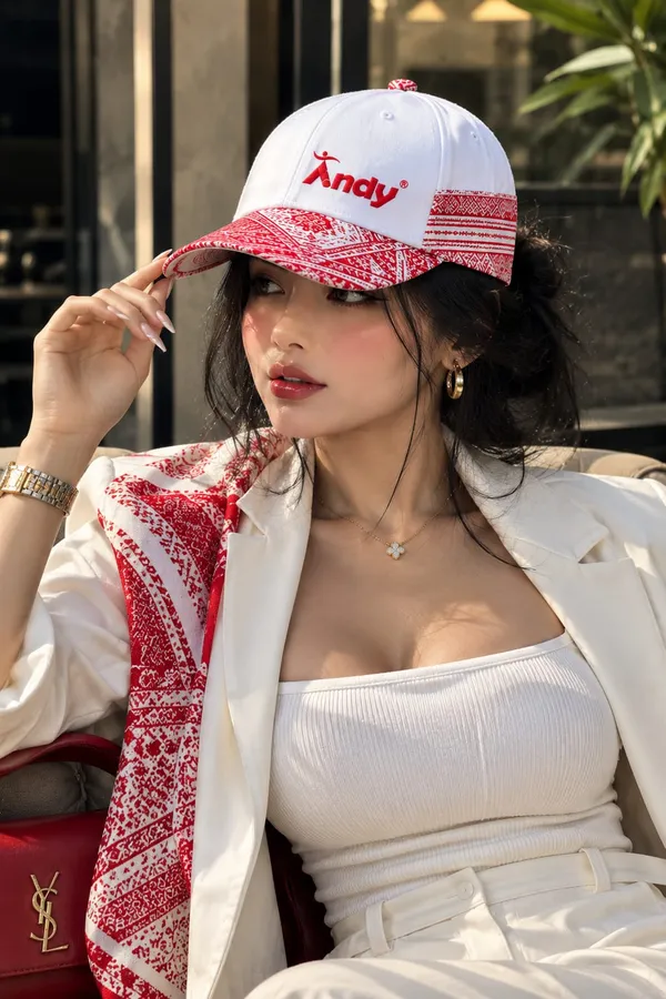 Red_And_White_Cotton_Gamosa_Cap_For_Women