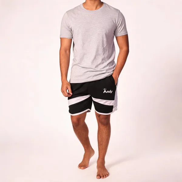 Black_Cotton_Lycra_Athletic_Shorts_For_Men
