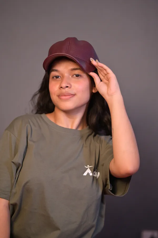 Maroon_Faux_Leather_Baseball_Cap_for_Women