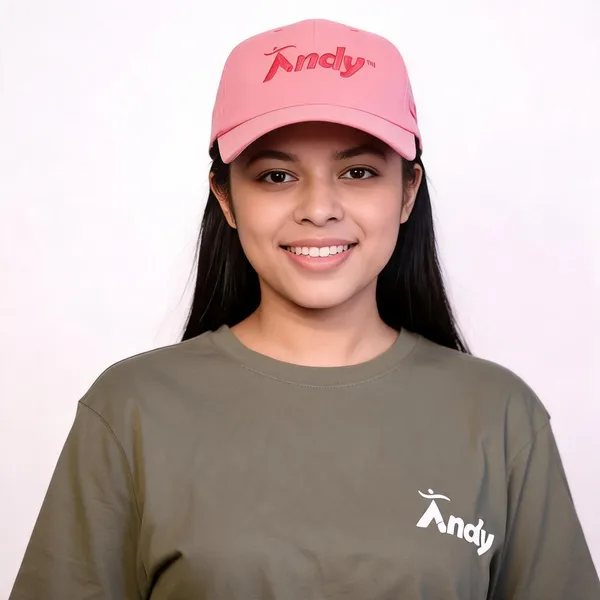 Pink_Cotton_Cap_For_Unisex