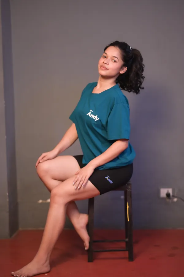 Teal_Loose_Fit_T-Shirt_for_Women