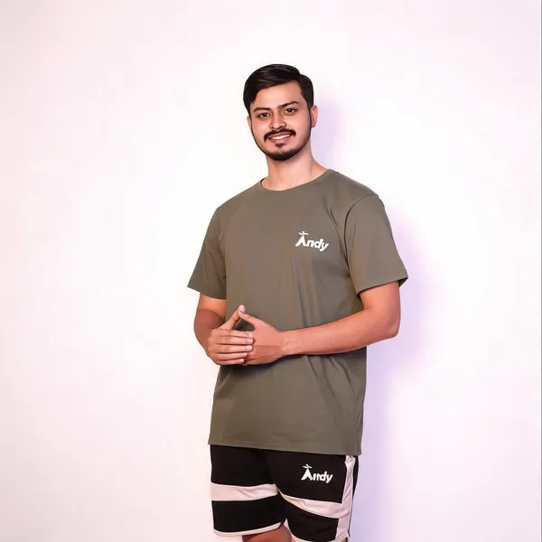 Olive_Cotton_Regular_Fit_T-Shirt_For_Unisex