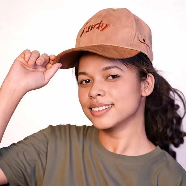 Brown_And_Black_Velvet_Suede_Baseball_Cap_For_Unisex