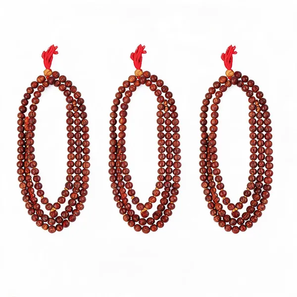 Red_Sandalwood_108_Beads_Mala_Necklace_For_Unisex_-_Pack_of_3