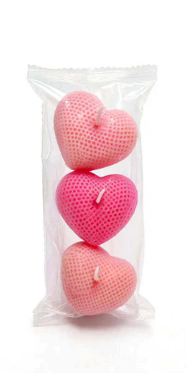 Pink_Wax_Heart_Shape_Rose_Lavender_Scented_Candle_-_Pack_of_3