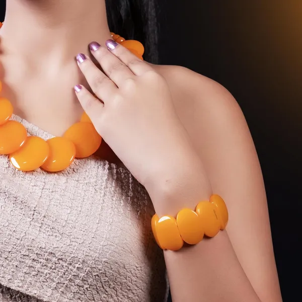 Product_Summary_Beadnest_Chunky_Large_Bead_Bracelet_For_Women_Girls_Handcrafted_Elasticated_Bracelet_Made_Of_Large_Oval_Beads_Smooth_Lightweight_Boho_Chic_Accessory_For_Beach_Wear