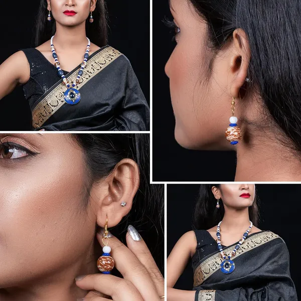 Product_Summary_Beadnest_Tibetan_Pendant_Necklace_Jewellery_Set_For_Women_Girls_Traditional_Afghani_Necklace_With_Tribal_Boho_Style_Earrings_In_Multicolor_Beads_Hook_Lock_Wedding_Retro_Vintage_Fashion_Wear