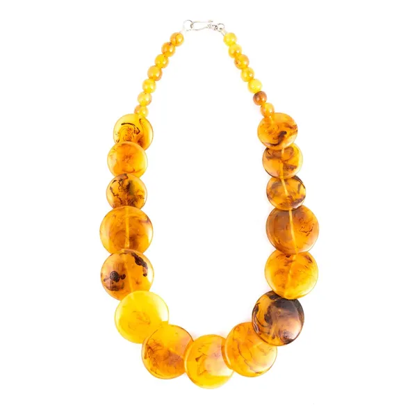 Multicolor_Beaded_Statement_Necklace_For_Women_And_Girls_Oval_Shaped_Large_Round_Bead_Vintage_Jewellery_Retro_Boho_Trendy_Fashion_Wedding_Celebratory_Beach_Wear_For_Ladies_Gifting