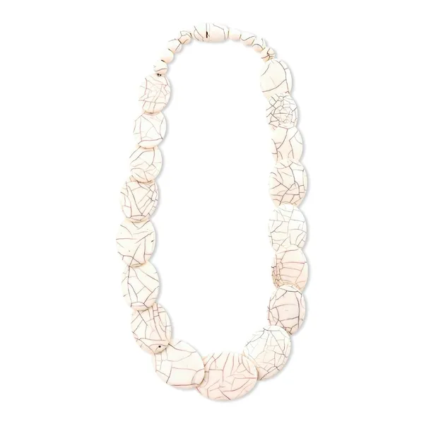 Multicolor_Beaded_Statement_Necklace_For_Women_And_Girls_Oval_Shaped_Large_Round_Bead_Vintage_Jewellery_Retro_Boho_Trendy_Fashion_Wedding_Celebratory_Beach_Wear_For_Ladies_Gifting