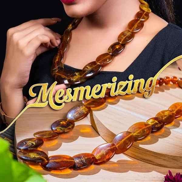 Multicolor_Beaded_Statement_Necklace_For_Women_And_Girls_Oval_Shaped_Large_Round_Bead_Vintage_Jewellery_Retro_Boho_Trendy_Fashion_Wedding_Celebratory_Beach_Wear_For_Ladies_Gifting
