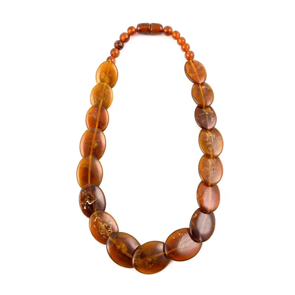 Multicolor_Beaded_Statement_Necklace_For_Women_And_Girls_Oval_Shaped_Large_Round_Bead_Vintage_Jewellery_Retro_Boho_Trendy_Fashion_Wedding_Celebratory_Beach_Wear_For_Ladies_Gifting