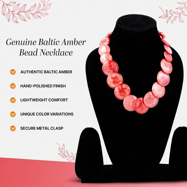 Multicolor_Beaded_Statement_Necklace_For_Women_And_Girls_Oval_Shaped_Large_Round_Bead_Vintage_Jewellery_Retro_Boho_Trendy_Fashion_Wedding_Celebratory_Beach_Wear_For_Ladies_Gifting
