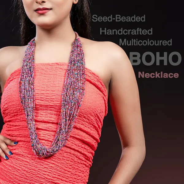 Multi_Strand_Seed_Bead_Necklace_For_Women_Girls_Handcrafted_Multi_Layered_Statement_Jewellery_Lightweight_Design_For_Everyday_Wear_Festive_Styling_Gifting